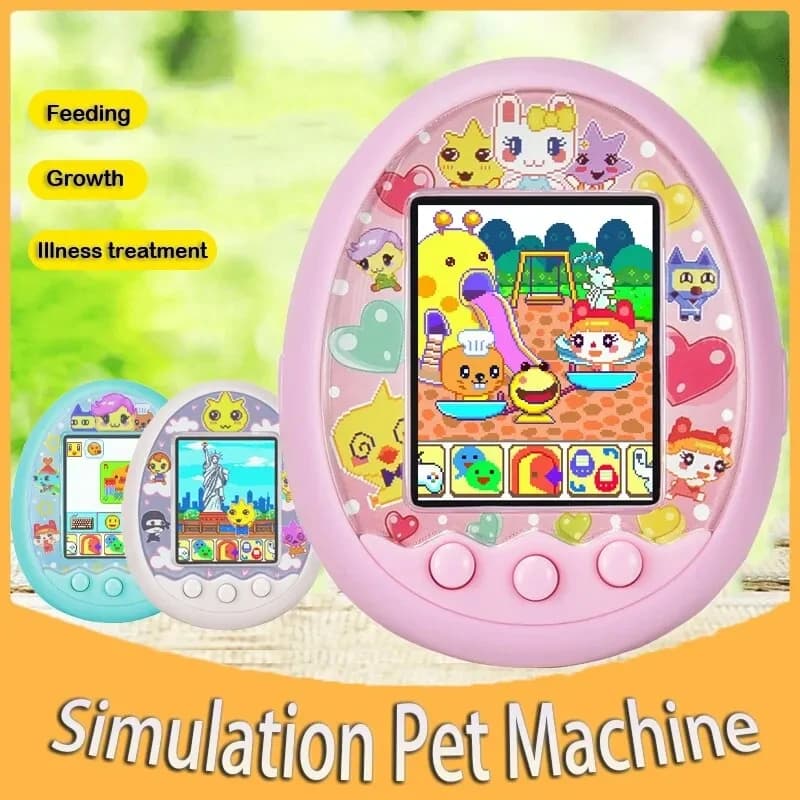 Tamagotchi Electronic Virtual Pet With Color Screen Game Pocket Interactive Virtual Pet Dating Game Machine Kids Game Toys Girls