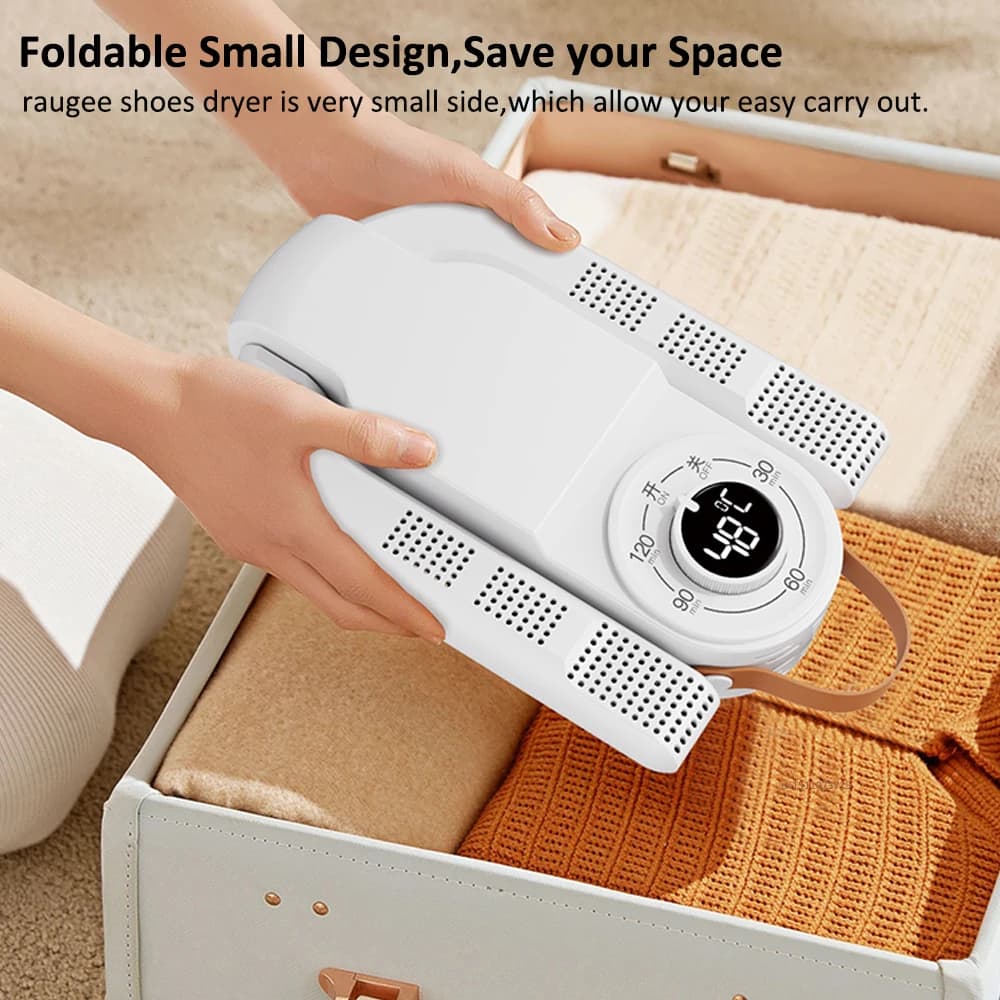 Suszarka do butów 220 V Elektryczna suszarka do butów Składana suszarka do butów, kapci, tenisówek Przenośna składana suszarka do obuwia