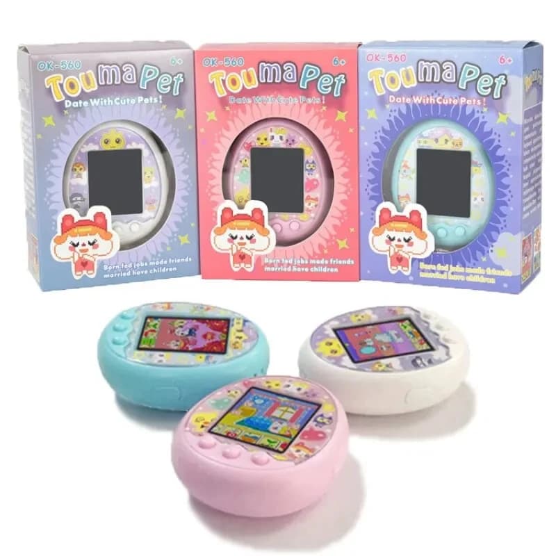Tamagotchi Electronic Virtual Pet With Color Screen Game Pocket Interactive Virtual Pet Dating Game Machine Kids Game Toys Girls
